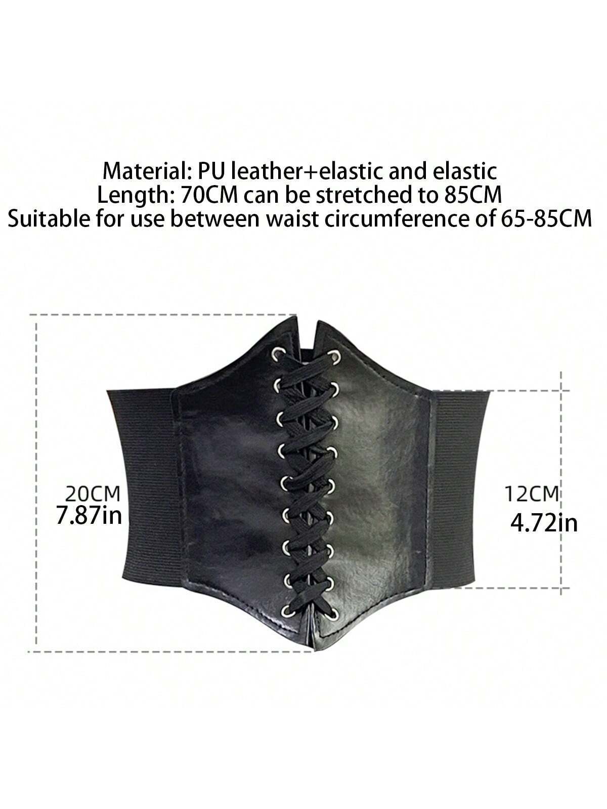  | SHEIN 1pc Women's Corset Elastic Elastic Waistband Versatile Decoration - Suitable For Pairing With Dresses, Suits, Jackets, And Waist Wraps | Belt | Shein | OneHub