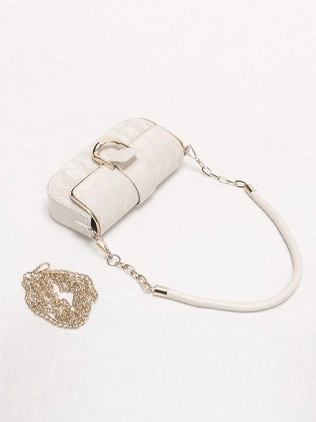  | SHEIN 2025 New Fashion Armpit Bag, High-End Texture, Simple And Elegant, Versatile Casual Rhombic Chain Small Shoulder Bag, Cross-Body Bag (Copy) | Bags | Shein | OneHub