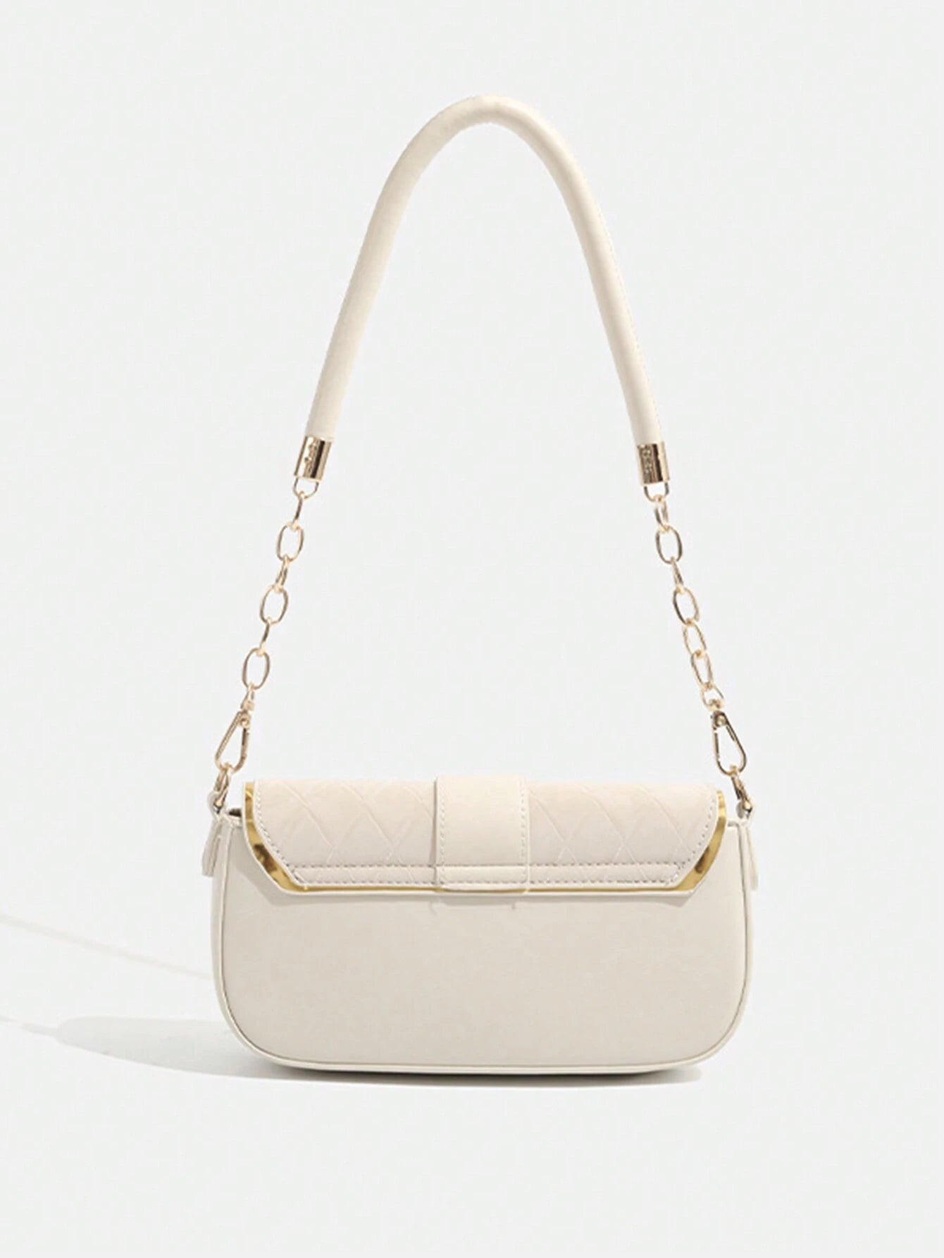  | SHEIN 2025 New Fashion Armpit Bag, High-End Texture, Simple And Elegant, Versatile Casual Rhombic Chain Small Shoulder Bag, Cross-Body Bag (Copy) | Bags | Shein | OneHub