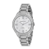 Michael Fellini Silver Stainless Steel Silver Dial Quartz Watch for Women - MF2265-1