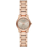 Burberry The City Rose Gold Stainless Steel Nude Dial Quartz Watch for Women - BU9228