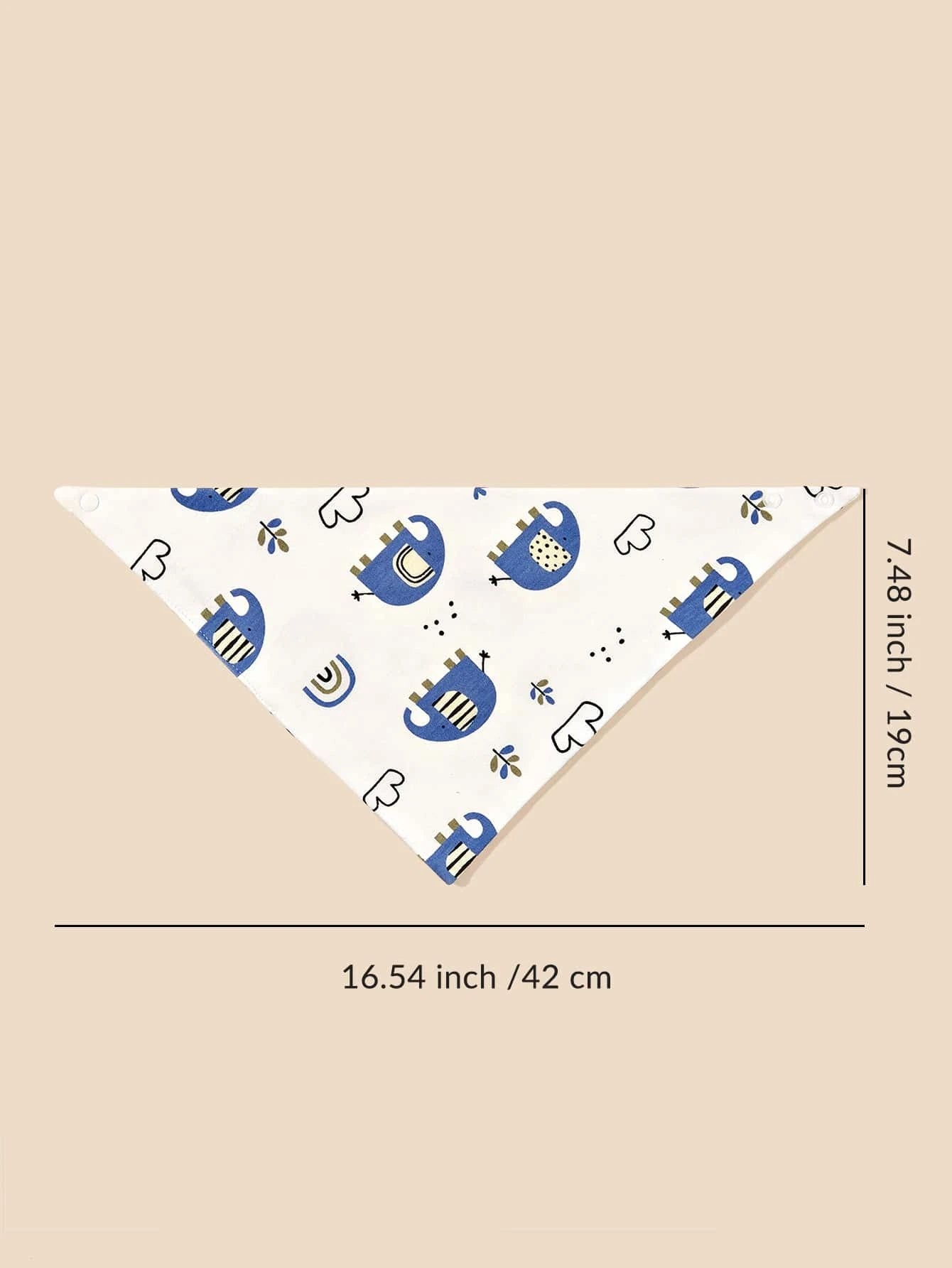  | SHEIN 4pcs/Pack Random Pattern Baby Bibs & Drool Bandanas | bibs | Shein | OneHub