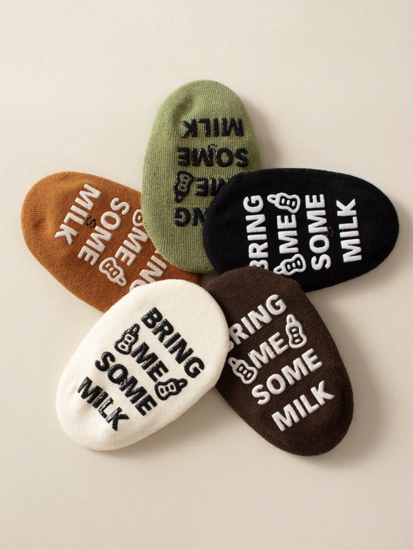  | SHEIN 5pairs Infant Socks Anti-Slip Silicone Grip Hidden Socks, Breathable Sports Ankle Socks For Daily Wear | Bags | Shein | OneHub