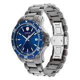  | Movado 800 Series Grey Stainless Steel Blue Dial Quartz Watch for Men - 2600159 | Watches | Movado | OneHub