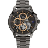 Tommy Hilfiger Henry Grey Stainless Steel Grey Dial Chronograph Quartz Watch for Men - 1710479
