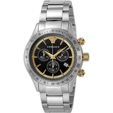  | Versace Classic Silver Stainless Steel Brown Dial Chronograph Quartz Watch for Men - VEV700419 | Watches | Versace | OneHub