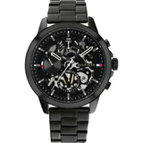  | Tommy Hilfiger Henry Black Stainless Steel Black Dial Chronograph Quartz Watch for Men - 1710478 | Watches | Tommy Hilfiger | OneHub