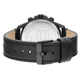  | Tommy Hilfiger Lars Black Leather Strap Black Dial Chronograph Quartz Watch for Men - 1792062 | Watches | Tommy Hilfiger | OneHub