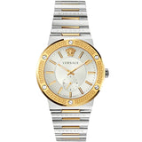 Buy Versace Greca Logo Two-tone Stainless Steel Silver Dial Quartz Watch for Men - VEVI00320 Online In Pakistan  | Versace Greca Logo Two-tone Stainless Steel Silver Dial Quartz Watch for Men - VEVI00320 | Watches | Versace | OneHub