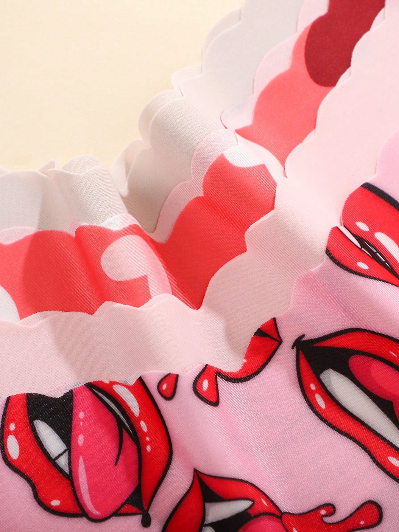  | SHEIN 7pcs/Pack Women's Sexy & Comfortable Floral Print Seamless Panty Sets With Wave Hem, Pink Tones | Lingerie | Shein | OneHub