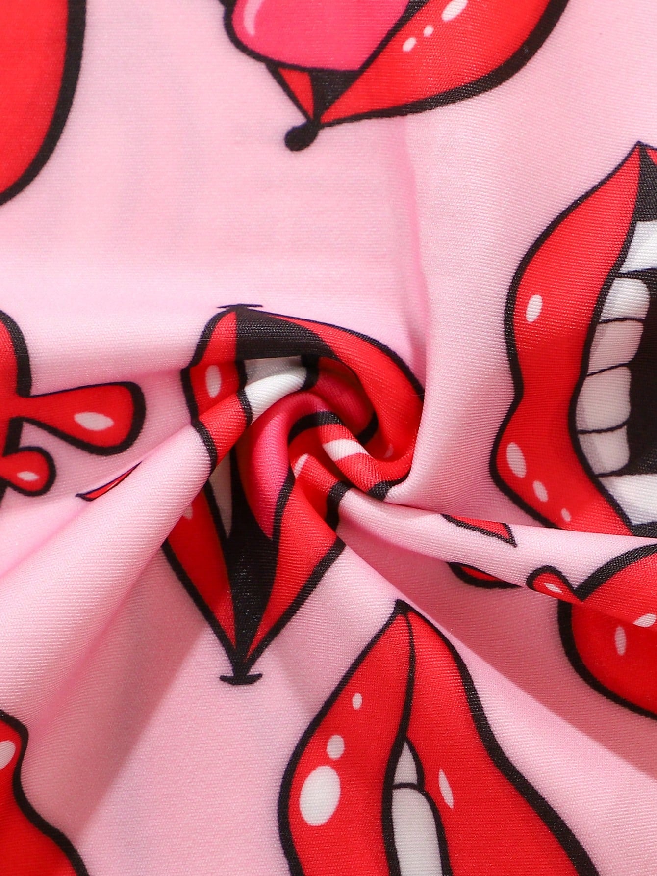  | SHEIN 7pcs/Pack Women's Sexy & Comfortable Floral Print Seamless Panty Sets With Wave Hem, Pink Tones | Lingerie | Shein | OneHub