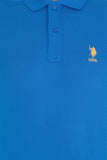 USPA Men's Saks Basic Polo Neck T-Shirt