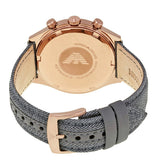  | EMPORIO ARMANI Brown Dial Grey Leather Strap Chronograph Watch For Men - AR1976 | Watches | Emporio Armani | OneHub