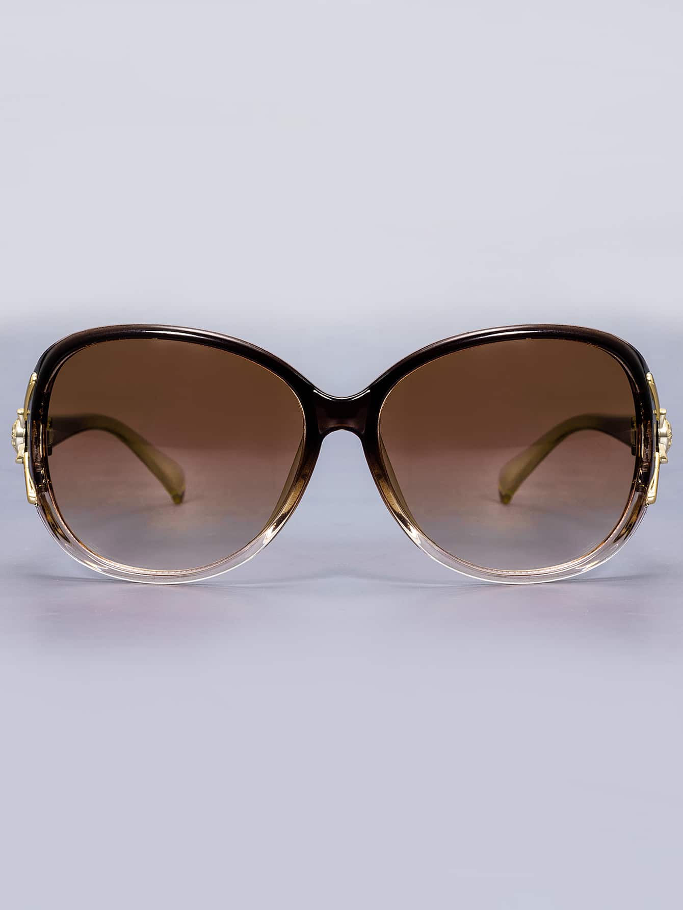  | SHEIN Acrylic Frame Boho Style Sunglasses UV Protection | Sunglasses | Shein | OneHub