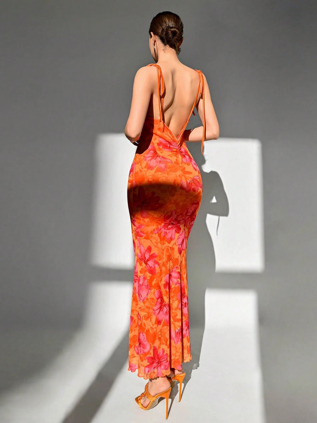  | SHEIN Aloruh Women's Long Backless Spaghetti Strap Dress, Minimalist Fashion Suitable For Summer | Dress | Shein | OneHub