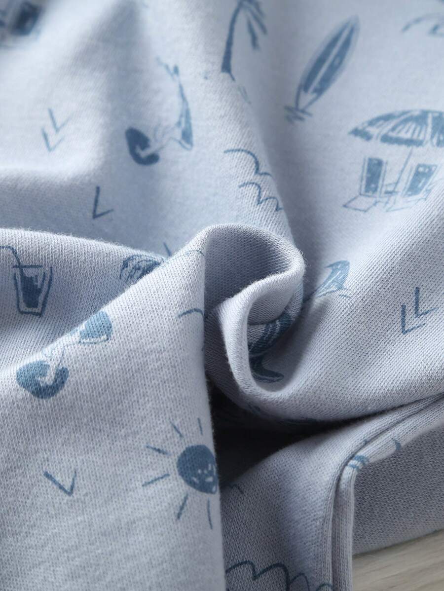  | SHEIN Baby Footie Pants, Sports And Beach Style Hat & Bib Set | dress | Shein | OneHub