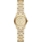 Burberry Gold Stainless Steel Gold Dial Quartz Watch for Women - BU9234