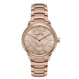 Burberry Rose gold Stainless Steel Rose Gold Dial Quartz Watch for Women - BU10116