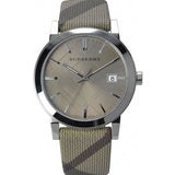 Burberry The City Multicolor Leather Strap Beige Dial Quartz Watch for Women - BU9023