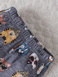  | SHEIN Baby Boy 3D Ear Patched Hooded Teddy Vest Coat & 1pc Cartoon Graphic Bodysuit & 1pc Pants | Dress | Shein | OneHub