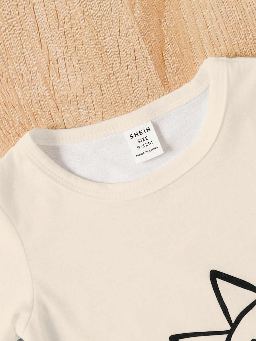  | SHEIN Baby Boy Spring/Summer Knitted Short Sleeve Top 3-Piece Set, Casual | Dress | Shein | OneHub