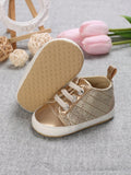  | SHEIN Baby Girls Lace Up Plaid Embossed Skate Shoes For Outdoor | Bags | Shein | OneHub