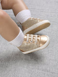  | SHEIN Baby Girls Lace Up Plaid Embossed Skate Shoes For Outdoor | Bags | Shein | OneHub