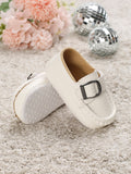  | SHEIN Baby Metal Decor Litchi Embossed Buckle Decor Loafers | Bags | Shein | OneHub