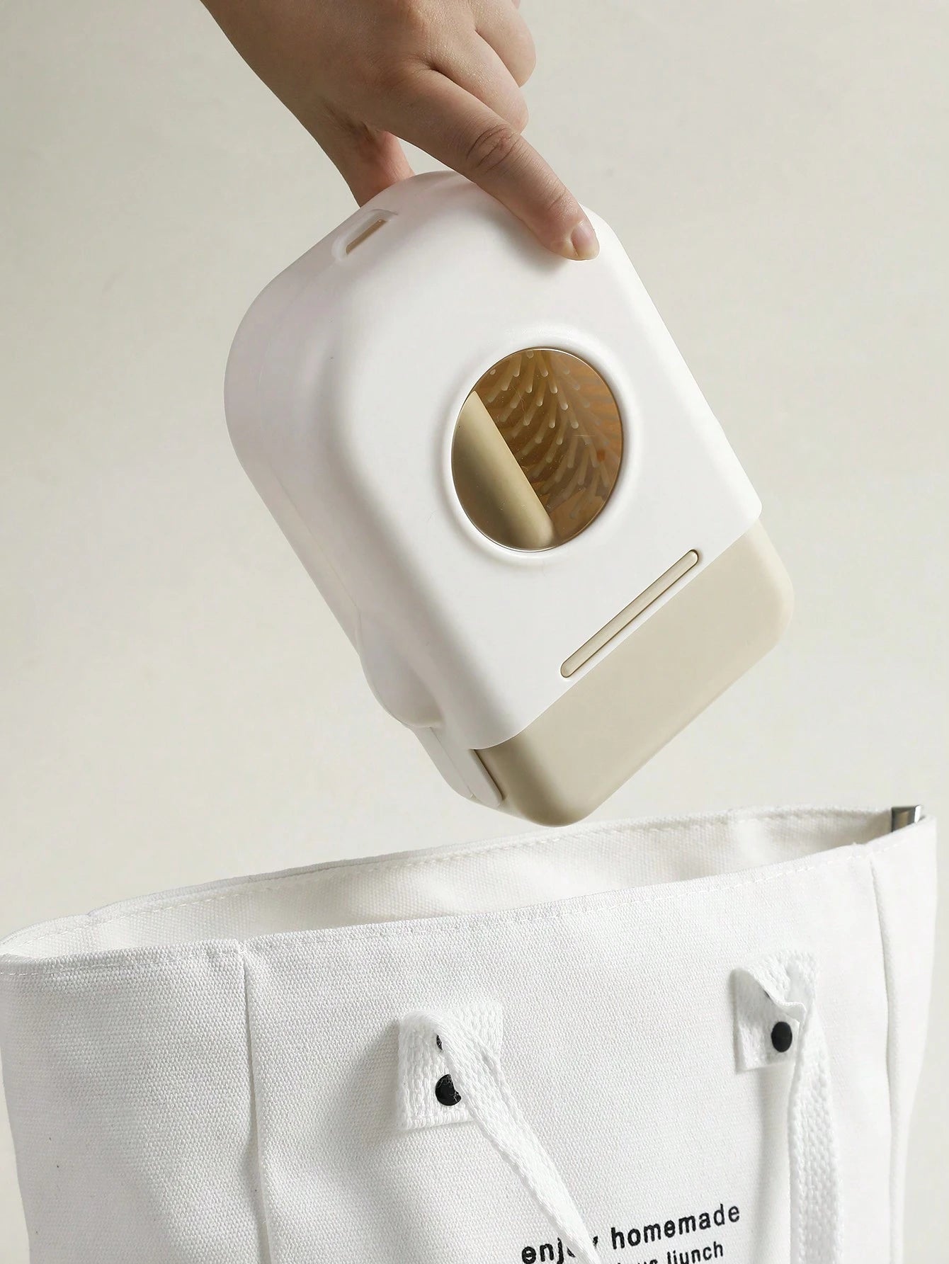 SHEIN Baby Silicone Portable Bottle Brush Set, Newborn Cleaning Brush For Travel, Multi-Function Bottle Drying Rack & Storage Box