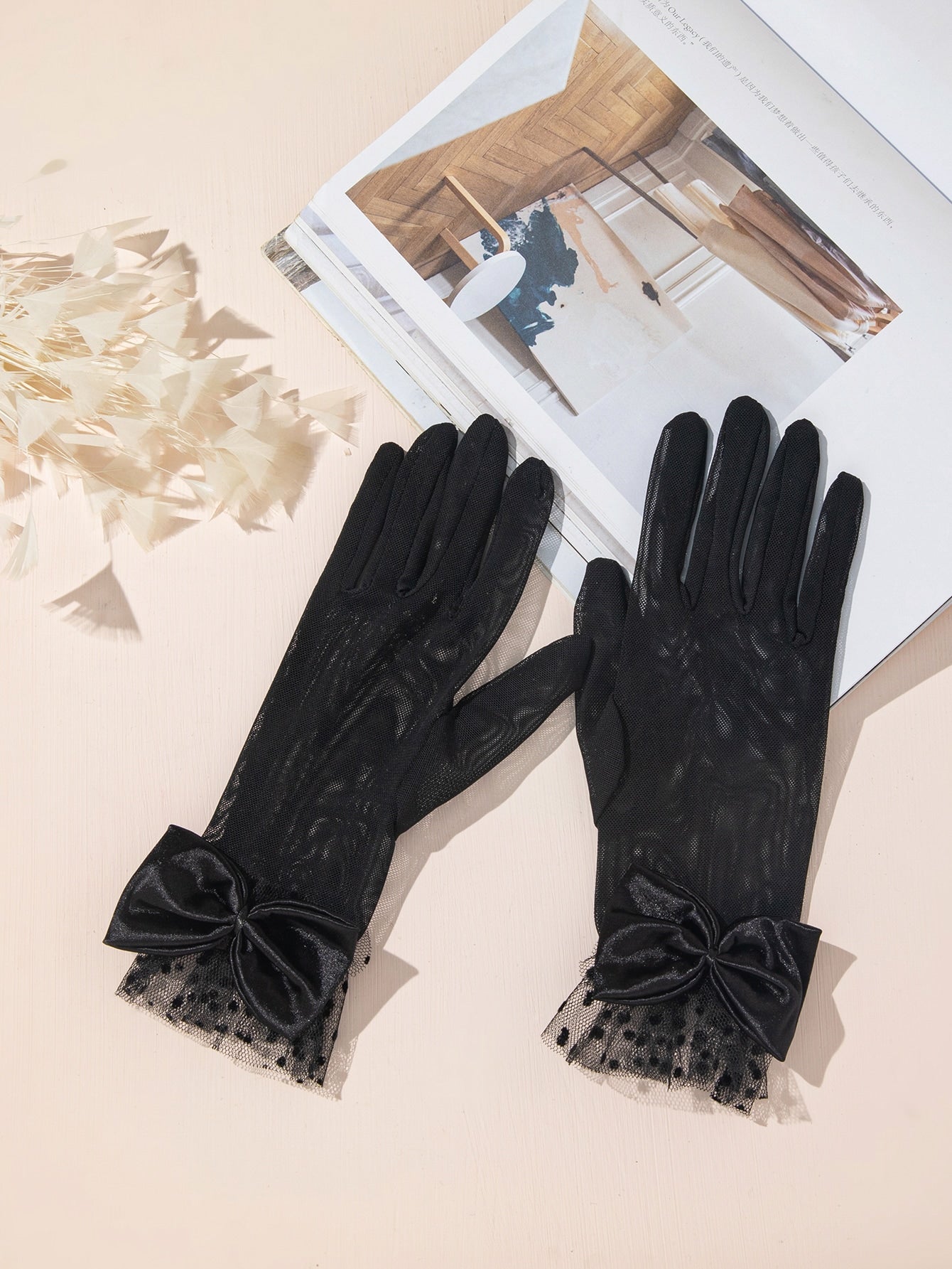  | SHEIN Bow Decor Gloves | Gloves | Shein | OneHub
