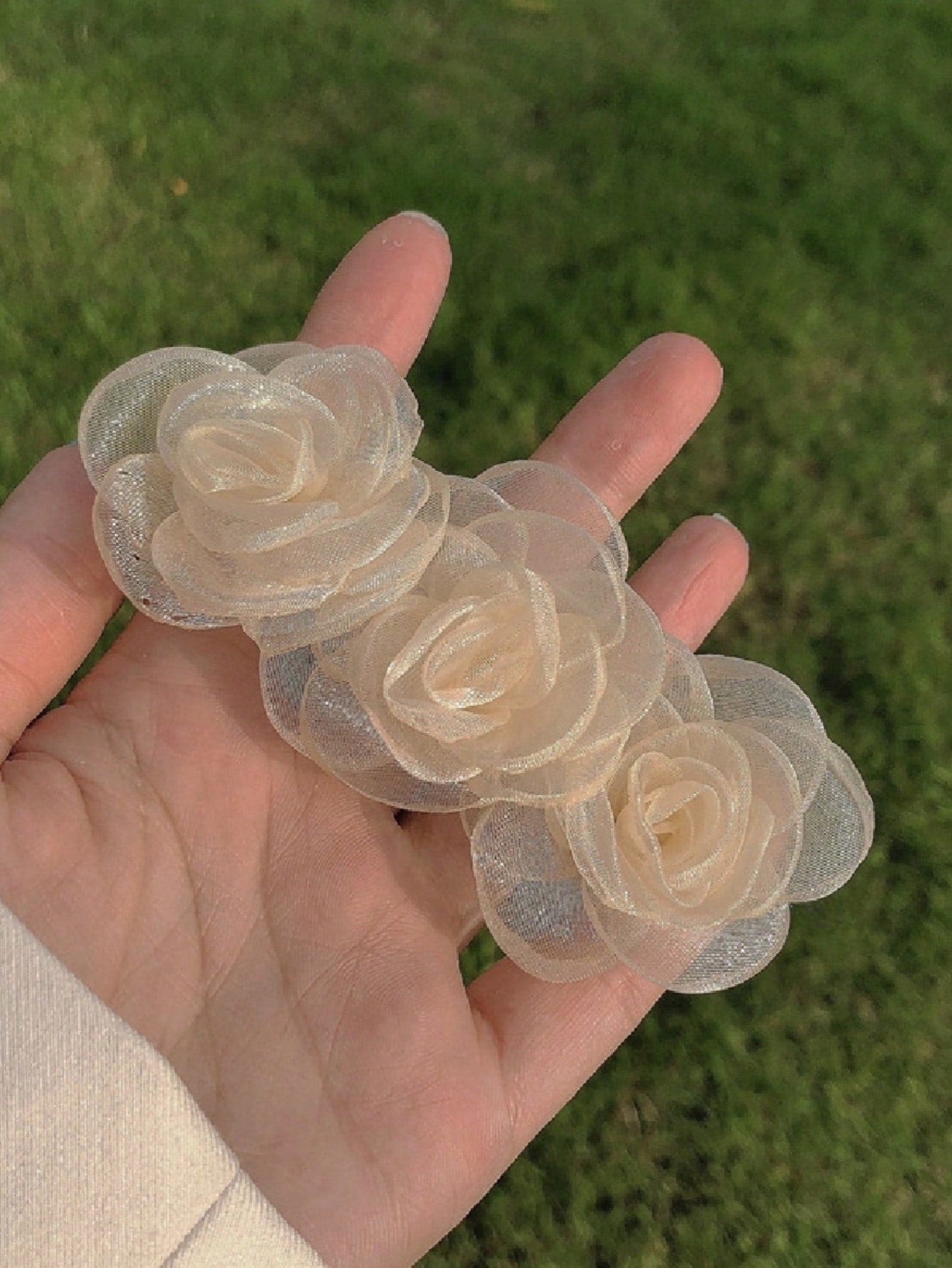  | SHEIN Camellia Hair Clip, Female, Summer, Bangs Side Clip, Back Of Head Clip, Headwear, Spring Hair Clip, Internet Famous New Hair Accessory, School Stuff | Hair Accessories | Shein | OneHub