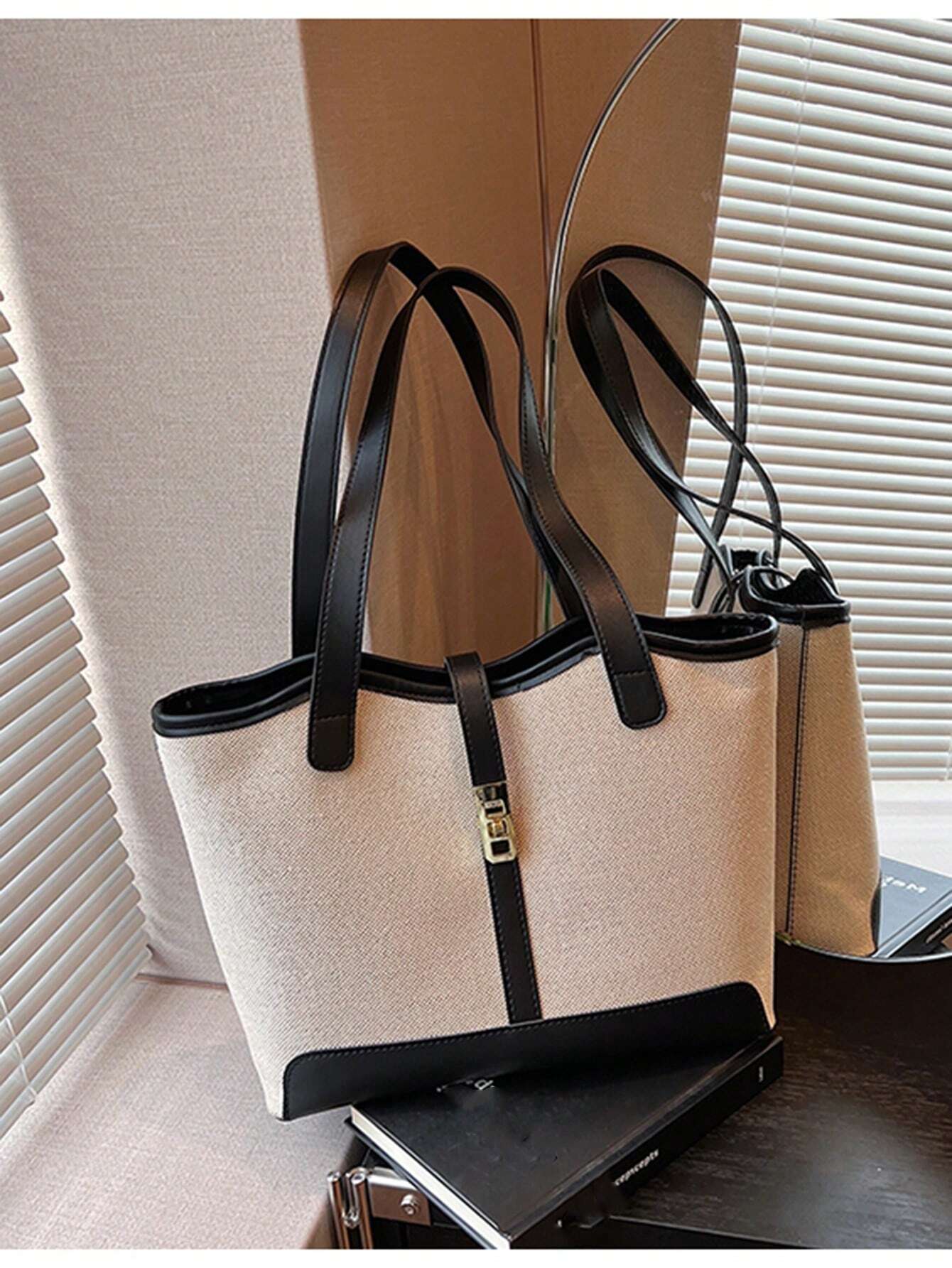  | SHEIN Casual Business Large Capacity Foldable Backpack With Double Shoulder Strap And Shoulder Tote Bag | Bags | Shein | OneHub