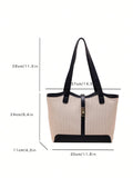  | SHEIN Casual Business Large Capacity Foldable Backpack With Double Shoulder Strap And Shoulder Tote Bag | Bags | Shein | OneHub