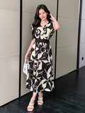  | SHEIN DAZY Allover Flowers Print Belted Short Dress | Dress | Shein | OneHub