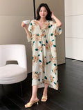 | DAZY Floral Print Batwing Sleeve Dress | Dress | Shein | OneHub