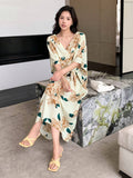  | DAZY Floral Print Batwing Sleeve Dress | Dress | Shein | OneHub