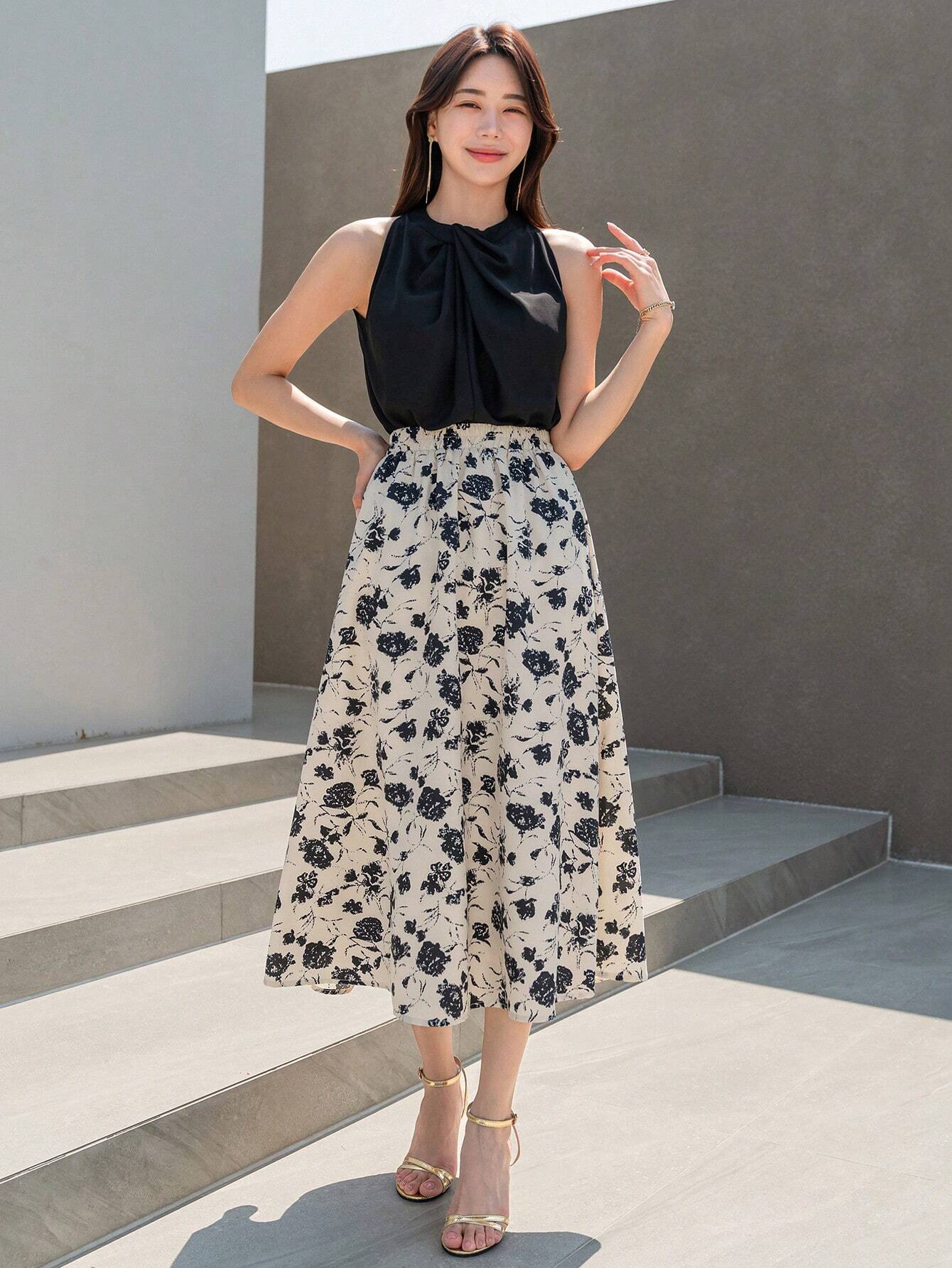  | SHEIN DAZY Floral Print High Waist Skirt | Skirt | Shein | OneHub