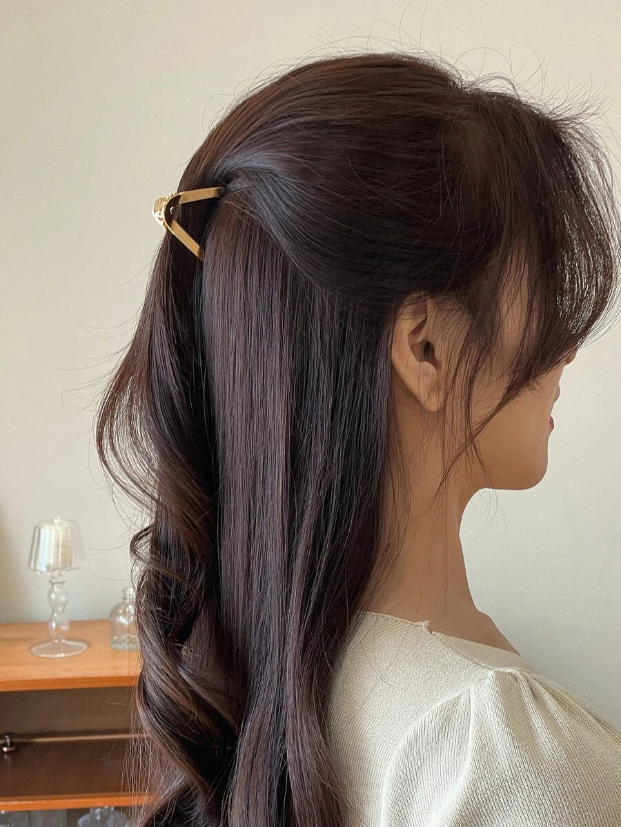 | SHEIN DAZY Geometric Hair Claw For Daily Use For Girls Hairstyles Casual | Hair Accessories | Shein | OneHub