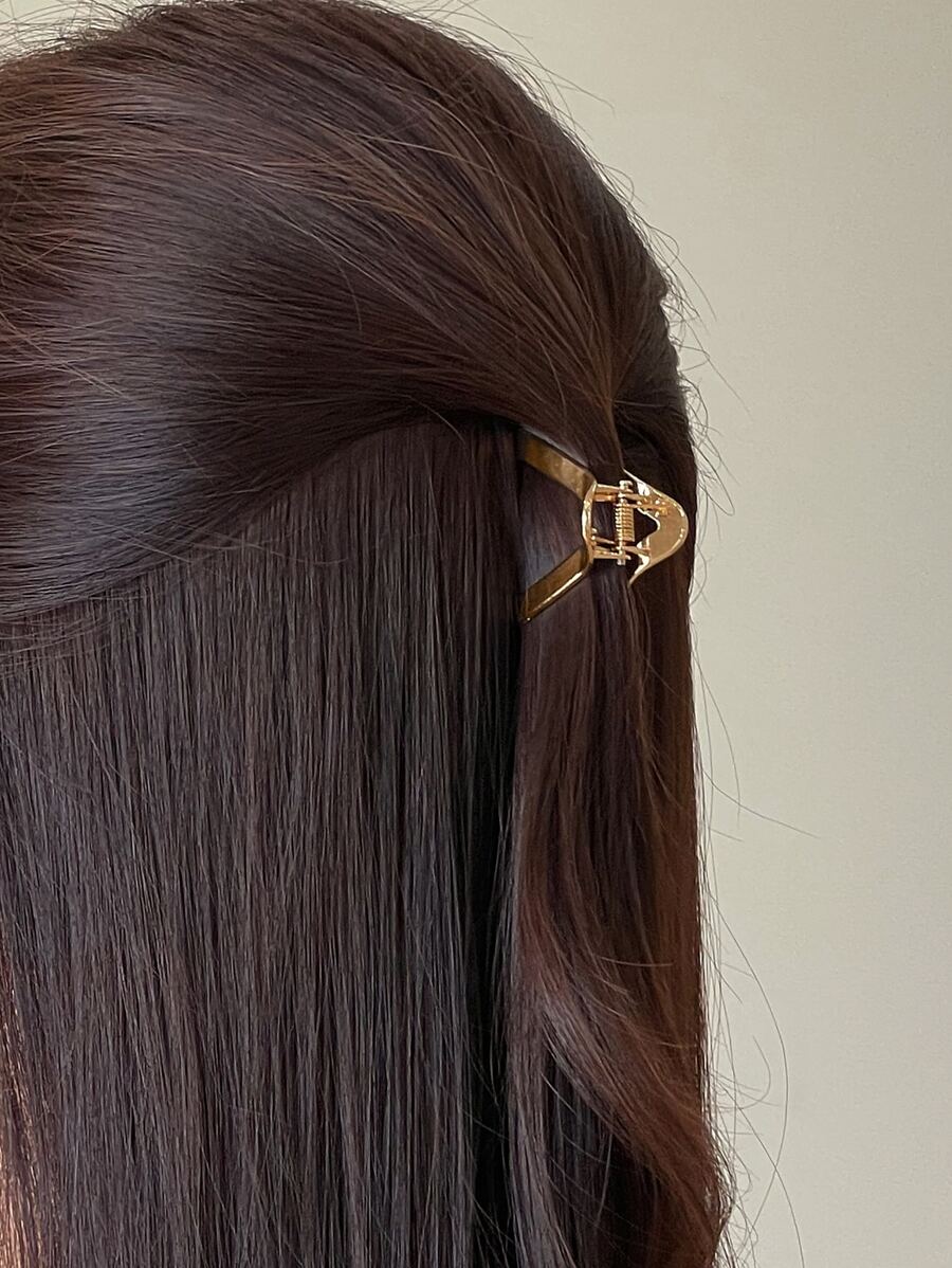  | SHEIN DAZY Geometric Hair Claw For Daily Use For Girls Hairstyles Casual | Hair Accessories | Shein | OneHub