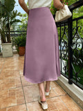  | SHEIN DAZY High Waist Solid A-line Skirt | Skirt | Shein | OneHub