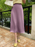  | SHEIN DAZY High Waist Solid A-line Skirt | Skirt | Shein | OneHub