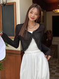  | SHEIN DAZY Solid Button Front Crop Jacket | Jacket | Shein | OneHub