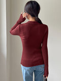  | SHEIN DAZY Solid Ribbed Knit Sweater | Sweater | Shein | OneHub