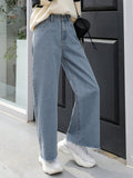  | SHEIN DAZY Wide Leg Pocket Detail Jeans | Pants | Shein | OneHub