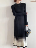  | SHEIN DAZY Women Long Sleeve Knit Bodycon Dress With Puff Sleeves | Dress | Shein | OneHub