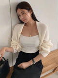  | SHEIN DAZY Women's Casual Solid Color Batwing Sleeve Cardigan | Sweater | Shein | OneHub
