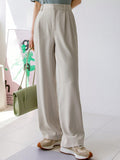  | SHEIN Dazy-Less Plicated Detail Wide Leg Trousers | Pants | Shein | OneHub