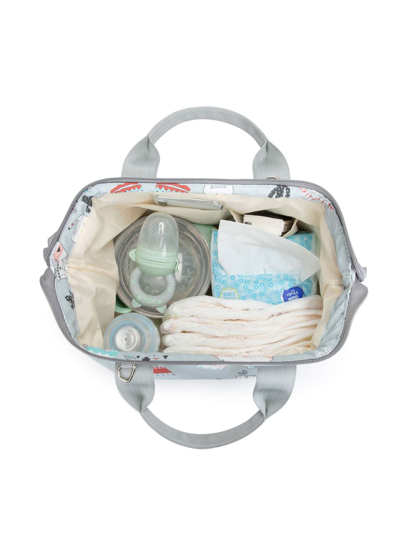  | Diaper Bag Tote Bag Cute Mini Mommy Bag For Hospital, Diaper Bag, Travel Bag, Diaper Tote Bag, Shoulder Bag, Mom And Dad Travel Diaper Tote Bag, Multi-Functional Diaper Tote Bag Nursery Storage Box For Diapers, Wipes And Toys | Bags | Shein | OneHub