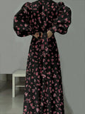  | SHEIN Ditsy Floral Long Sleeve Casual Day Dress, Minimalist & Stylish | Dress | Shein | OneHub