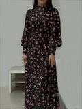  | SHEIN Ditsy Floral Long Sleeve Casual Day Dress, Minimalist & Stylish | Dress | Shein | OneHub